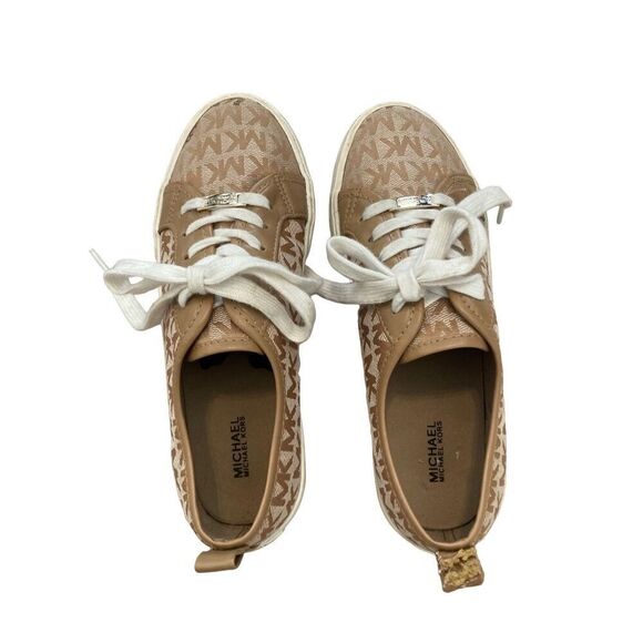 Michael Kors Tennis Shoes Sneakers Preppy Designer Everyday Casual School - Picture 8 of 10
